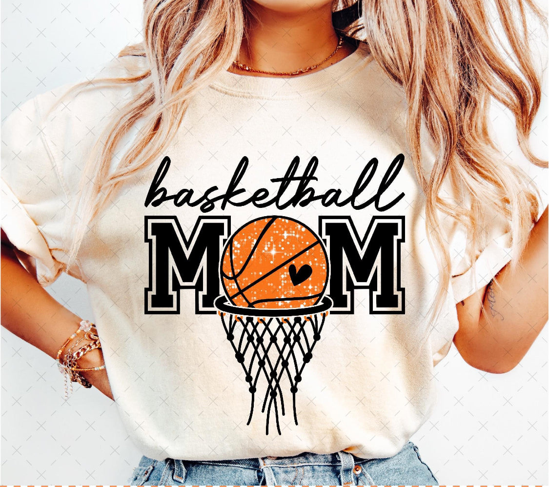 Basketball MOM T-shirt