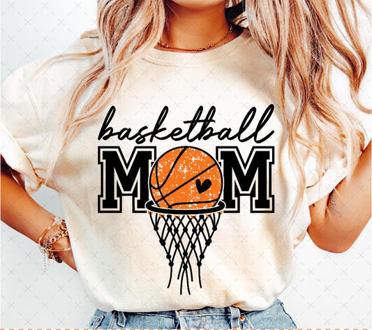 Basketball MOM T-shirt