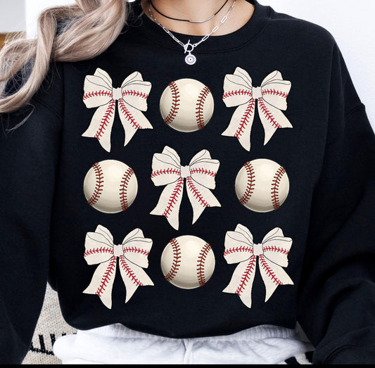 Baseball Bow Crew