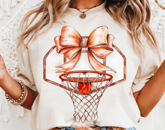 Basketball Bow T-shirt